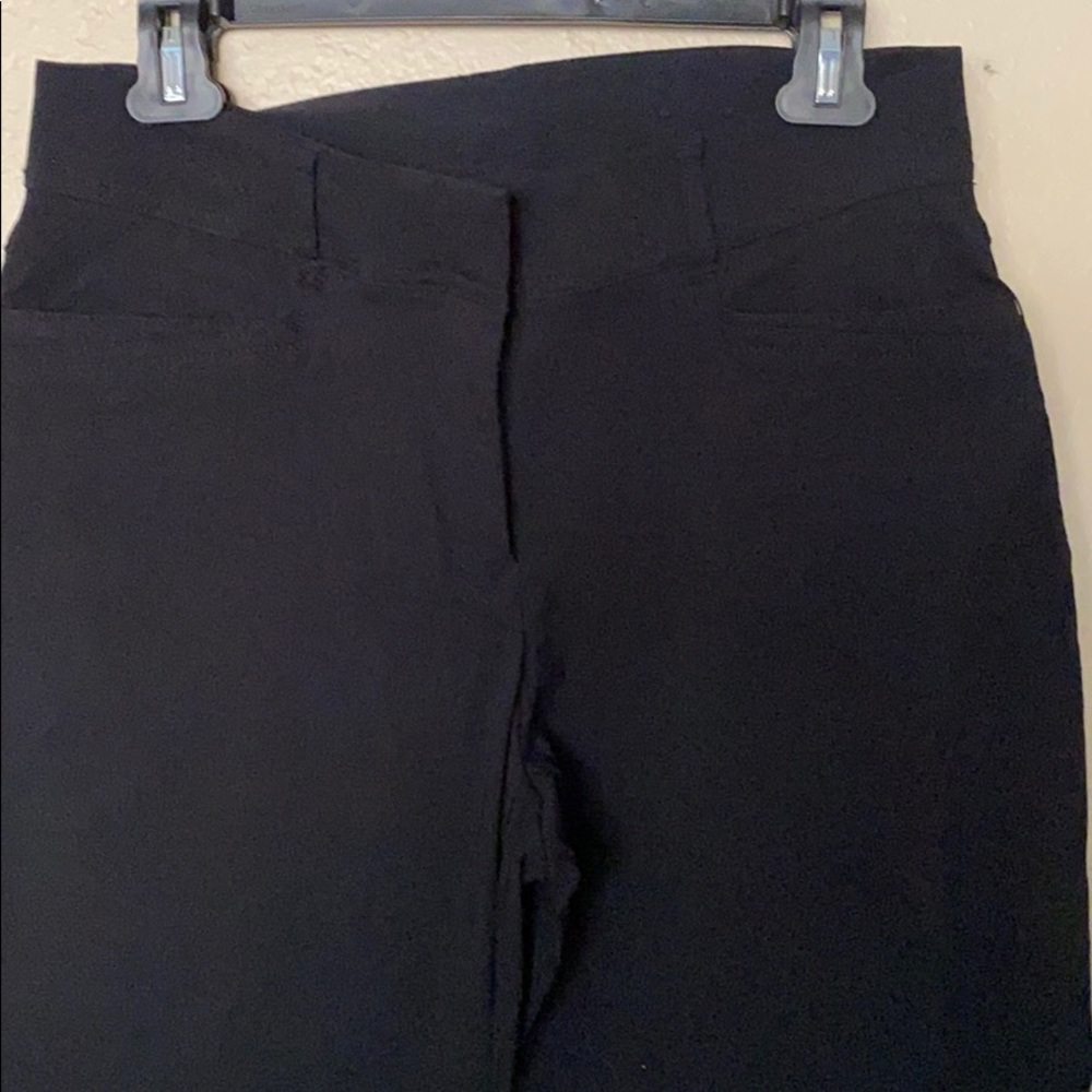 JM collection black cropped pants